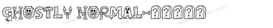 Ghostly Normal字体转换
